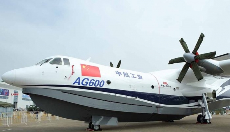 Βίντεο: Το πρώτο αμφίβιο αεροσκάφος της Κίνας έκανε την παρθενική του πτήση