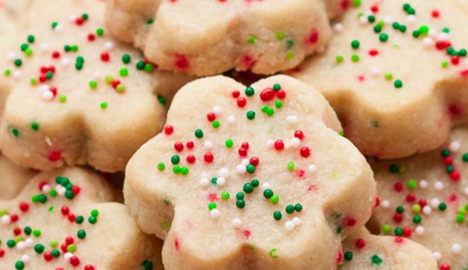 Νόστιμα χριστουγεννιάτικα Σόρτμπρεντ (Shortbread) μπισκότα με 3 υλικά
