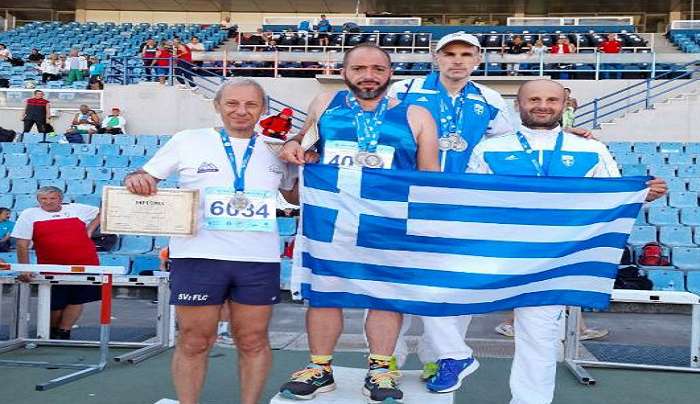 Τίμησαν το εθνόσημο οι Κώοι βετεράνοι αθλητές στο 31ο Βαλκανικό Πρωτάθλημα στη Θεσσαλονίκη