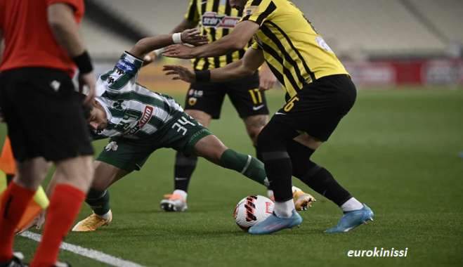 ΑΕΚ - Παναθηναϊκός 0-0: «Πράσινο» βήμα για την Ευρώπη, δυσκολεύει η τετράδα για την Ένωση