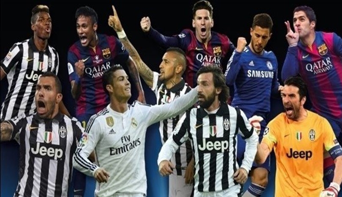 Οι κορυφαίοι της UEFA για το 2014-15