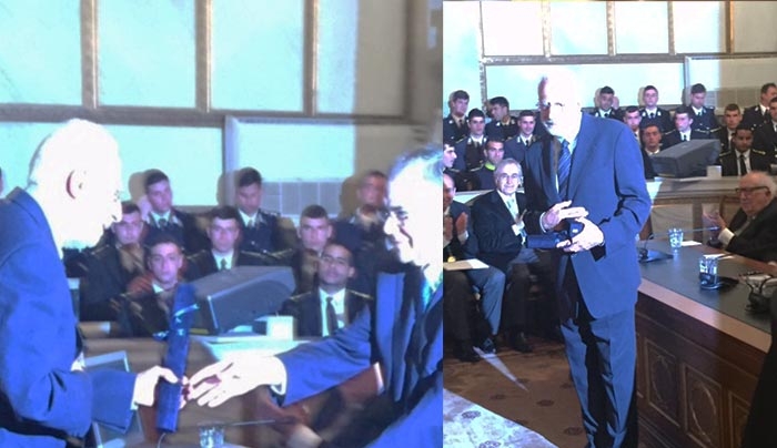 Μέγιστη τιμή για τον συμπατριώτη μας Μανώλη Χατζηγιακουμή - Απονομή Αριστείου από την Ακαδημία Αθηνών (φωτό)