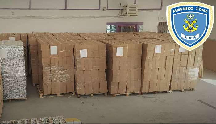 Ηγουμενίτσα: Πάνω από 7 εκατ. λαθραία τσιγάρα σε φορτηγό με ψάρια – Συνελήφθη 46χρονος
