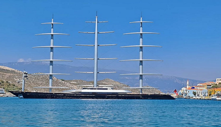 Στο Καστελόριζο το ωραιότερο ιστιοφόρο του κόσμου