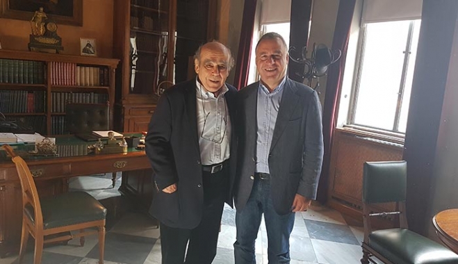 Συνάντηση του Δημάρχου Κω κ.Κυρίτση με τον Πρόεδρο της Ακαδημίας Αθηνών κ.Θ.Βαλτινό