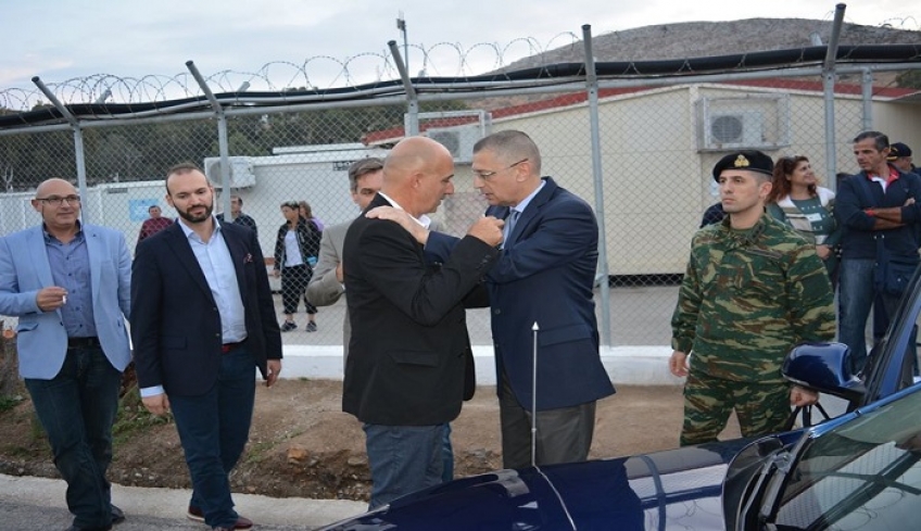 Λέρος: Σύσκεψη με τον υφ. Αμυνας Αλκιβιάδη Στεφανή, για το μεταναστευτικό