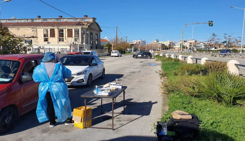 Στην πόλη της Ρόδου για τις επόμενες δύο μέρες οι προληπτικοί έλεγχοι για τον κορωνοϊό, μέσω της δράσης «Drive through Rapid testings»