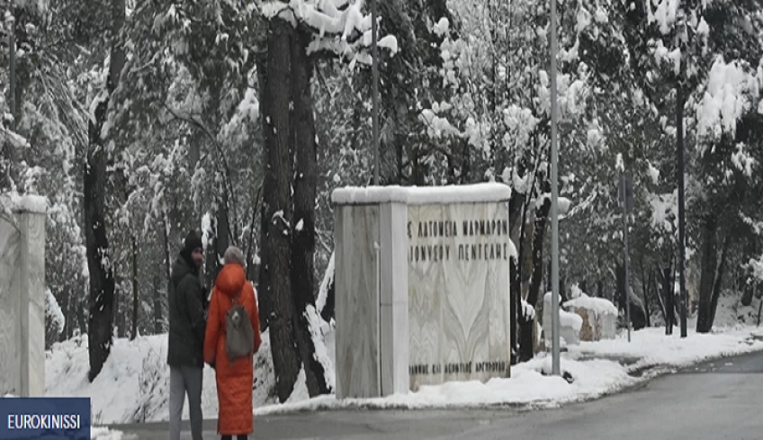 Στην "κατάψυξη" η χώρα και σήμερα - Αεροχείμαρρος φέρνει καταιγίδες και χιόνια στην Αττική