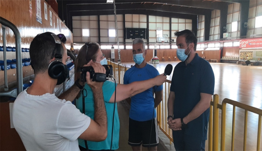 Ανάπλαση Κλειστού γηπέδου Κω . Σε πρώτη φάση η αλλαγή λαμπτήρων με τύπου Led