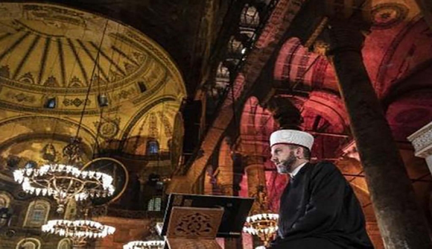Παραλήρημα Ερντογάν: Η Αγία Σοφία έγινε τζαμί ως δικαίωμα της Άλωσης