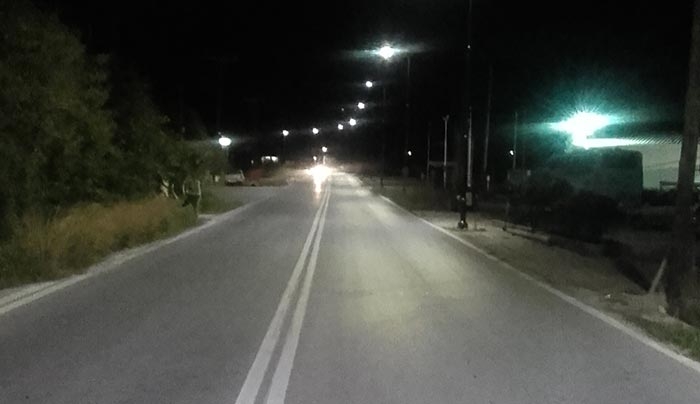 Παραδόθηκε στον Δήμο Κω το έργο Ηλεκτροφωτισμού από Σταυρού Πέραμα έως Αεροδρόμιο