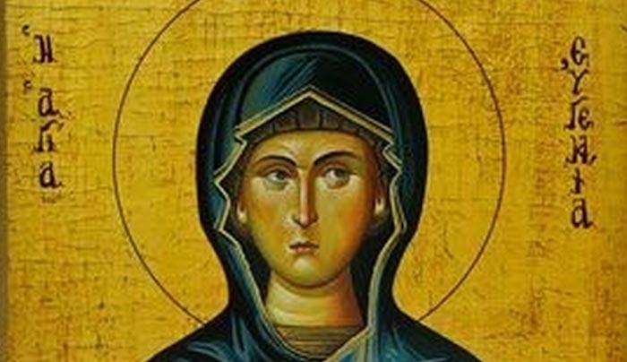 Ο βίος της Αγίας Ευγενίας που εορτάζει την παραμονή των Χριστουγέννων