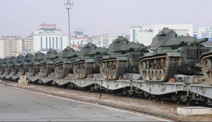 Τουρκικά άρματα μάχης μεταφέρονται από τη Θράκη στα σύνορα με τη Συρία – ΒΙΝΤΕΟ