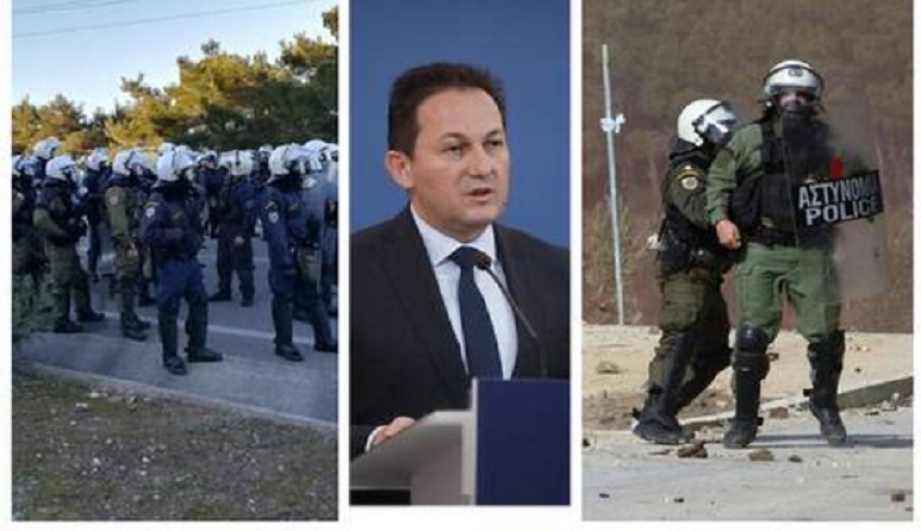 Πέτσας: Αποχώρηση των ΜΑΤ από Μυτιλήνη και Χίο-Να συγχαρούμε τις αστυνομικές δυνάμεις, έδειξαν πρωτοφανή αυτοσυγκράτηση