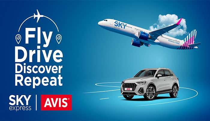 SKY express και Avis: Μια ολοκληρωμένη ταξιδιωτική εμπειρία με προνόμια για τους επιβάτες