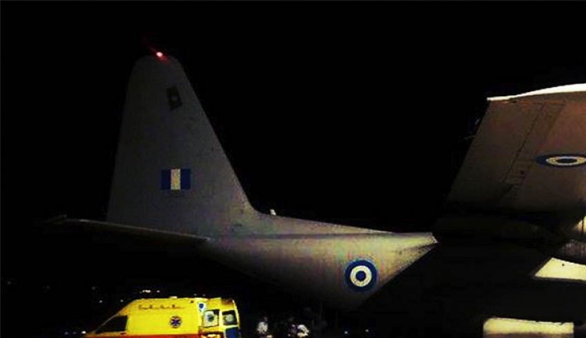Άνδρας από τη Ρόδο στην Κρήτη με C-130
