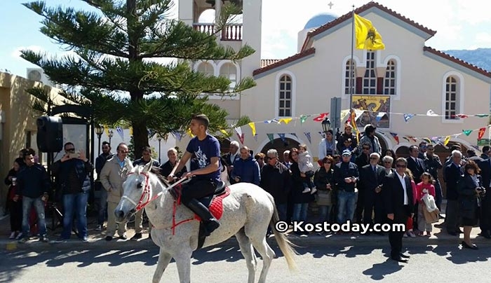 Tην Κυριακή 23 Απριλίου 2017 πανηγυρίζει ο Ιερός Ναός Αγίου Γεωργίου Πυλίου