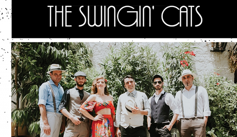 Μουσική παράσταση με το συγκρότημα  “The Swingin Cats” στην πλατεία Πλατάνου