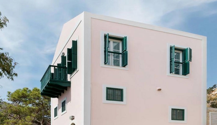 Καστελλόριζο: Το Ροζ Σπίτι, φτιαγμένο από «σκουπίδια»