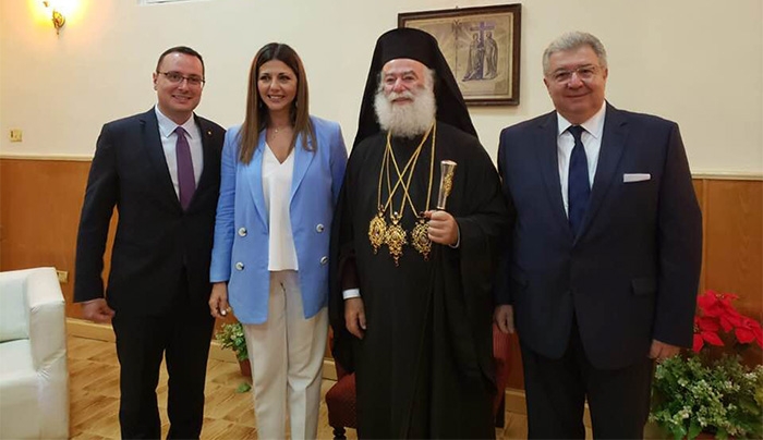Ο Γενικός Γραμματέας Απόδημου Ελληνισμού, Γιάννης Χρυσουλάκης, στην Αίγυπτο