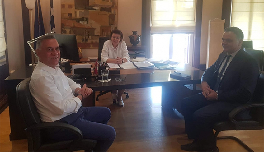 “Συνάντηση του Δημάρχου Κω κ. Γιώργου Κυρίτση με την Υπουργό Πολιτισμού κ. Μενδώνη”