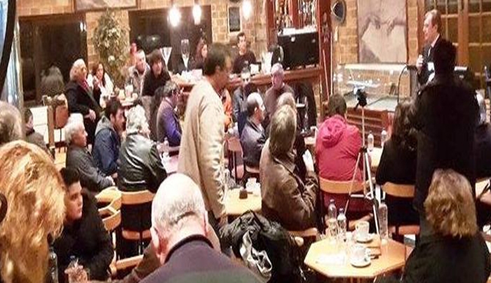 Περιοδεία Δ. Κρεμαστινού στην Κάλυμνο
