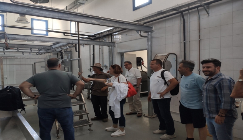 Στη Νίσυρο ο Αντιπεριφερειάρχης Δωδεκανήσου, Χρήστος Ευστρατίου