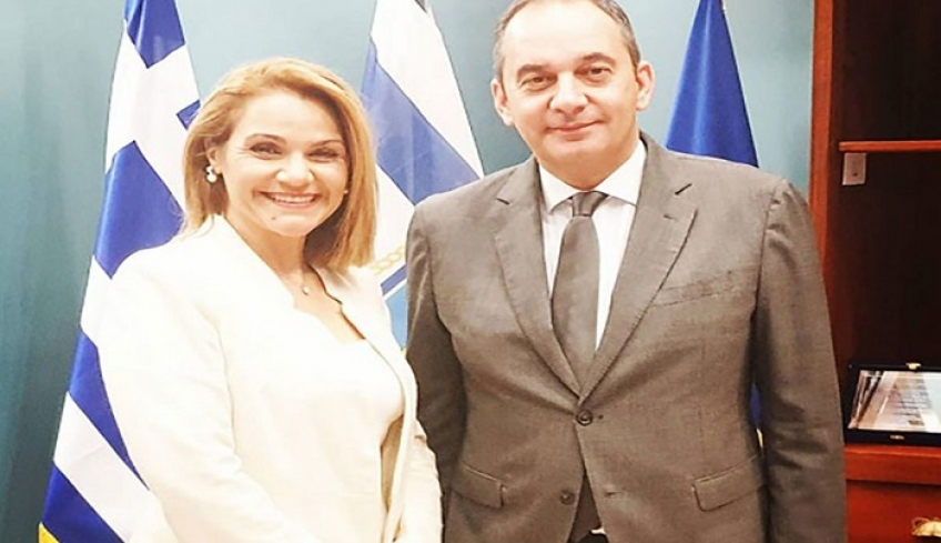 Συνάντηση Μίκας Ιατρίδη με τον Υπουργό Ναυτιλίας και Νησιωτικής Πολιτικής
