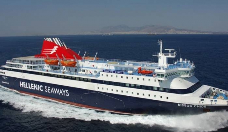Επιβάτης έπεσε στη θάλασσα από το &quot;Nissos Chios&quot;, ανοιχτά της Τήλου
