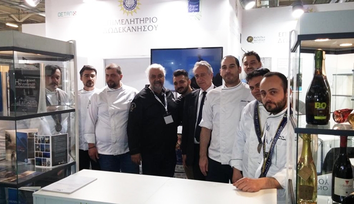 Επιτυχημένη παρουσία του Επιμελητηρίου Δωδεκανήσου στη 2η ΔΙΕΘΝΗ ΕΚΘΕΣΗ ΤΡΟΦΙΜΩΝ &amp; ΠΟΤΩΝ