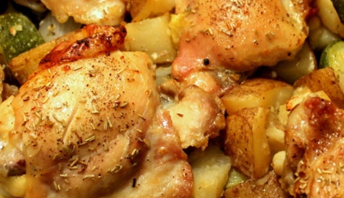 Νόστιμη συνταγή: Λαχανικά και κοτόπουλο Char Grilled