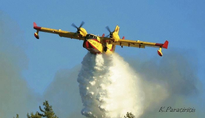 “Επιχείρηση καύσωνας” από την Πολεμική Αεροπορία – Τι συμβαίνει με τα πυροσβεστικά αεροσκάφη