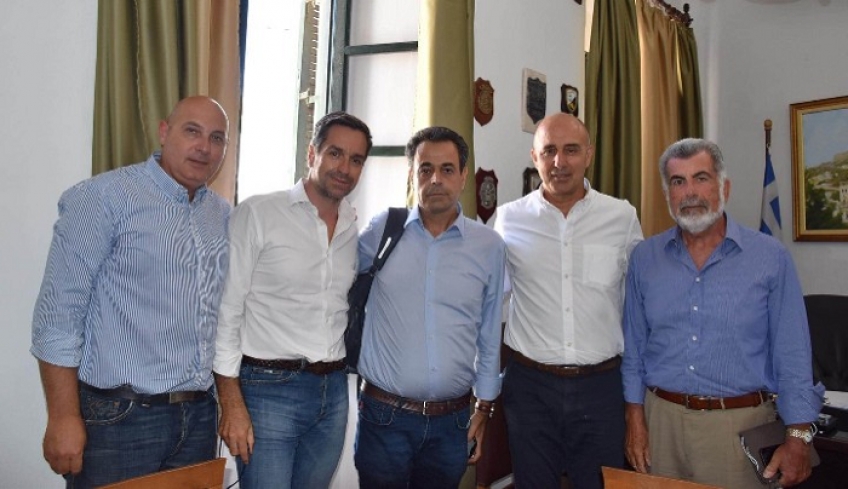 Την Λέρο επισκέφθηκε ο βουλευτής Δωδεκανήσου Νεκτάριος Σαντορινιός
