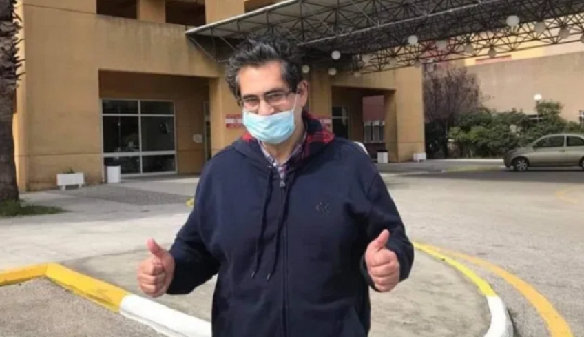Μετά από δύσκολη 17ήμερη μάχη ο Χαράλαμπος Κόκκινος νίκησε τον κορωνοϊό
