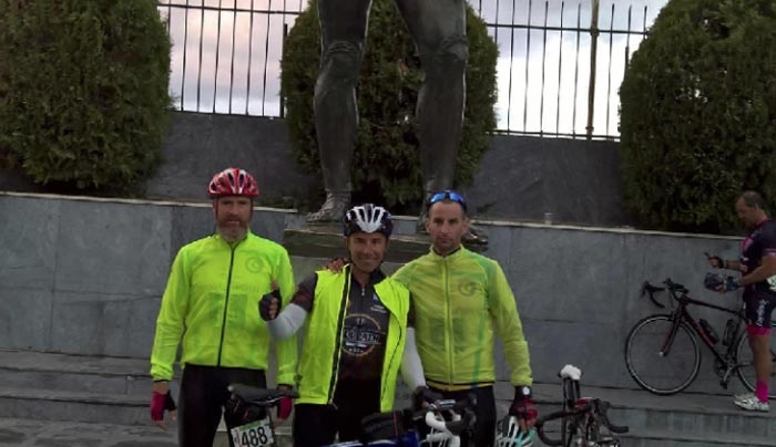 Τρεις Κώοι ποδηλάτες σε αγώνα ποδηλασίας στο Ξηροκάμπι Μεσσηνίας (ΦΩΤΟ)