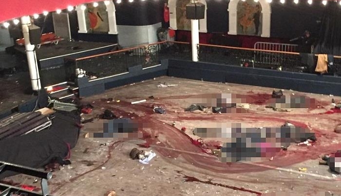 Σοκάρει η φωτογραφία μέσα από το θέατρο Bataclan [εικόνα]
