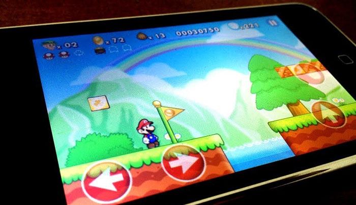 Το Super Mario στο Iphone;