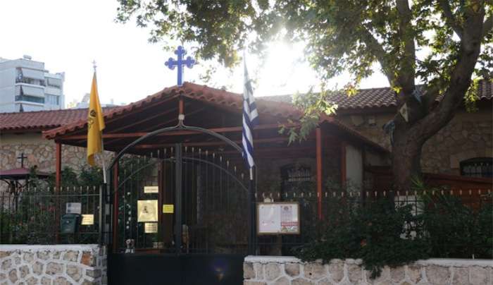 Η εκκλησία στην οποία έκρυβε ναρκωτικά η σπείρα. (ΙΣΜΗΝΗ ΒΛΑΣΣΟΠΟΥΛΟΥ / INTIME NEWS)