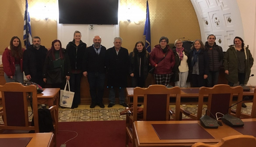 Την Περιφέρεια επισκέφτηκαν Ευρωπαίοι εκπαιδευτικοί