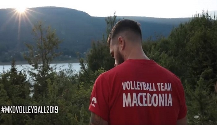 Με σκέτο «Volleyball Team Macedonia» εμφανίζονται οι Σκοπιανοί σε promo βίντεο για το ευρωπαϊκό