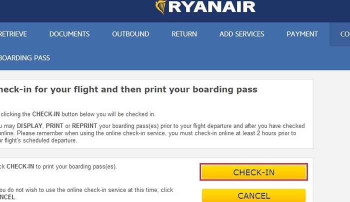 Ryanair: "Κλειστό το Online check in για λίγες ώρες"