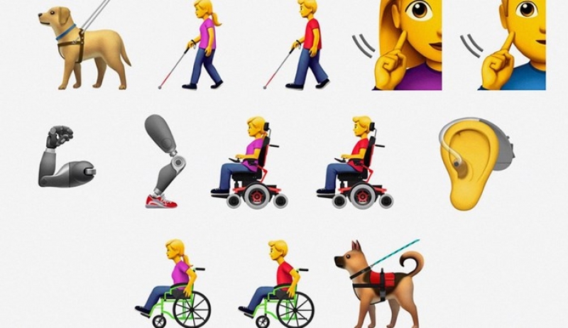Η Apple εισάγει νέα emoji για ανθρώπους με ειδικές ικανότητες - ΒΙΝΤΕΟ