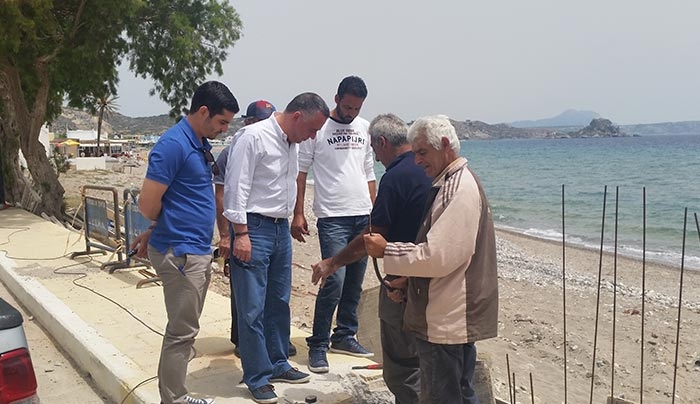 Ο Δήμαρχος Κω κοντά στους πολίτες της Κεφάλου. Τρία σημαντικά έργα για την  Κέφαλο σε εξέλιξη