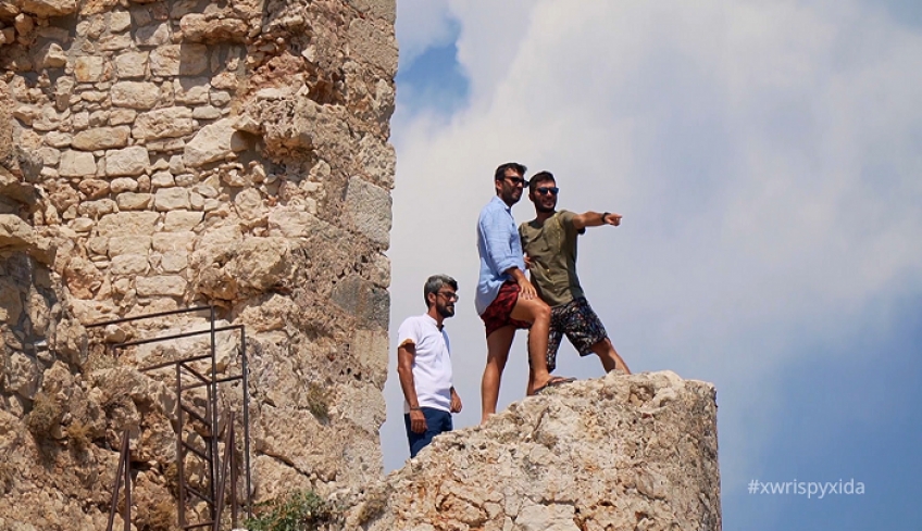 Η εκπομπή "Χωρίς πυξίδα" στο Καστελλόριζο