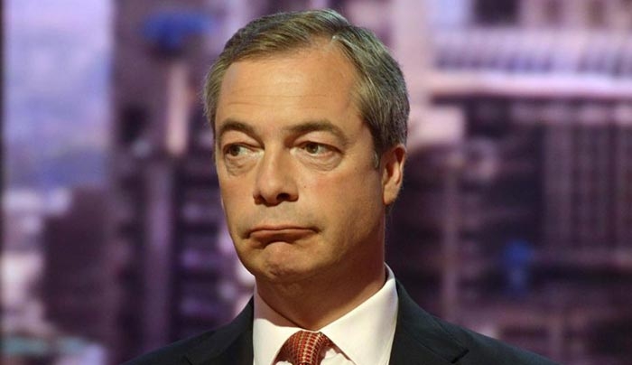 Παραιτήθηκε ο ηγέτης του Brexit Νάιτζελ Φάρατζ