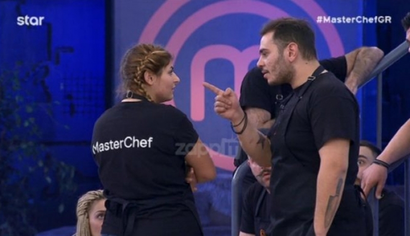 MasterChef: Χαμός μεταξύ Χρήστου και Νικόλ μετά την ψηφοφορία! «Δεν είσαι άντρας για μένα»