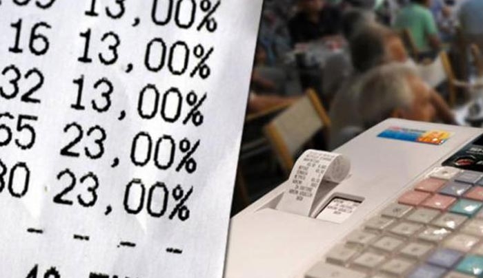 «Ενιαίο» πρόστιμο 2.500 ευρώ για μη έκδοση αποδείξεων