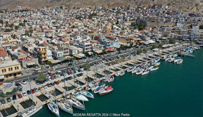 Το σύνθημα για την εκκίνηση της Aegean Regatta 2024 δόθηκε στην Κάλυμνο