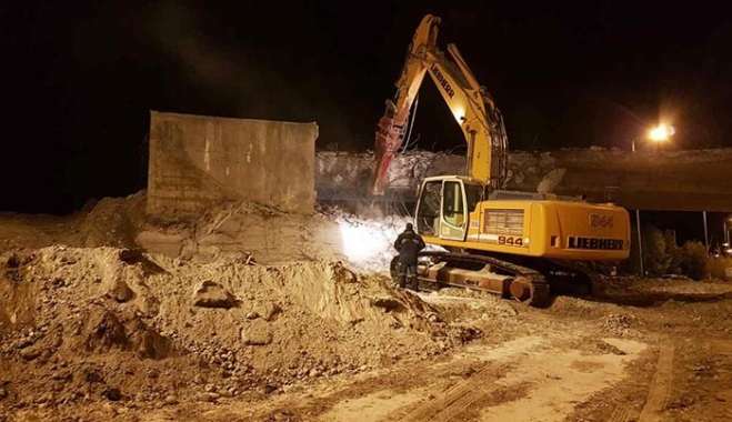 Κατεδαφίστηκε η παλιά γέφυρας Αφάντου, ξεκίνησαν οι εργασίες για την κατασκευή νέας, από την Περιφέρεια Νοτίου Αιγαίου