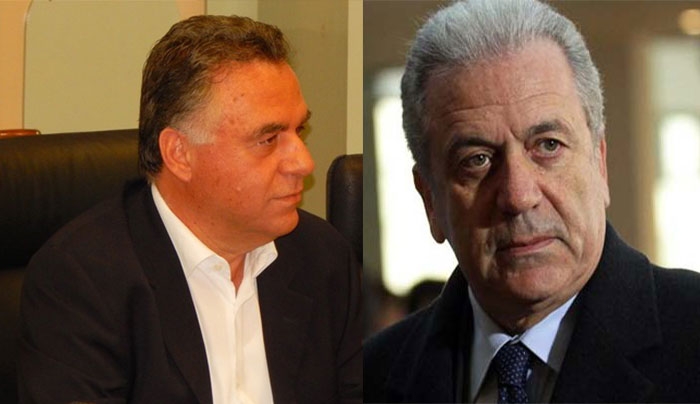 Τηλεφωνική επικοινωνία Γιώργου Κυρίτση-Δημήτρη Αβραμόπουλου για το πρόβλημα της παράνομης μετανάστευσης στην Κω